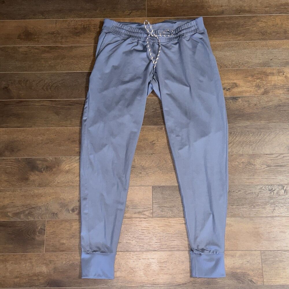 Zella Men’s Sz Small Grey Joggers Drawstring Cuffed